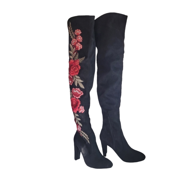 TALL BOOTS.Pair of high heels boots, Tall Boots - Picture 2 of 13